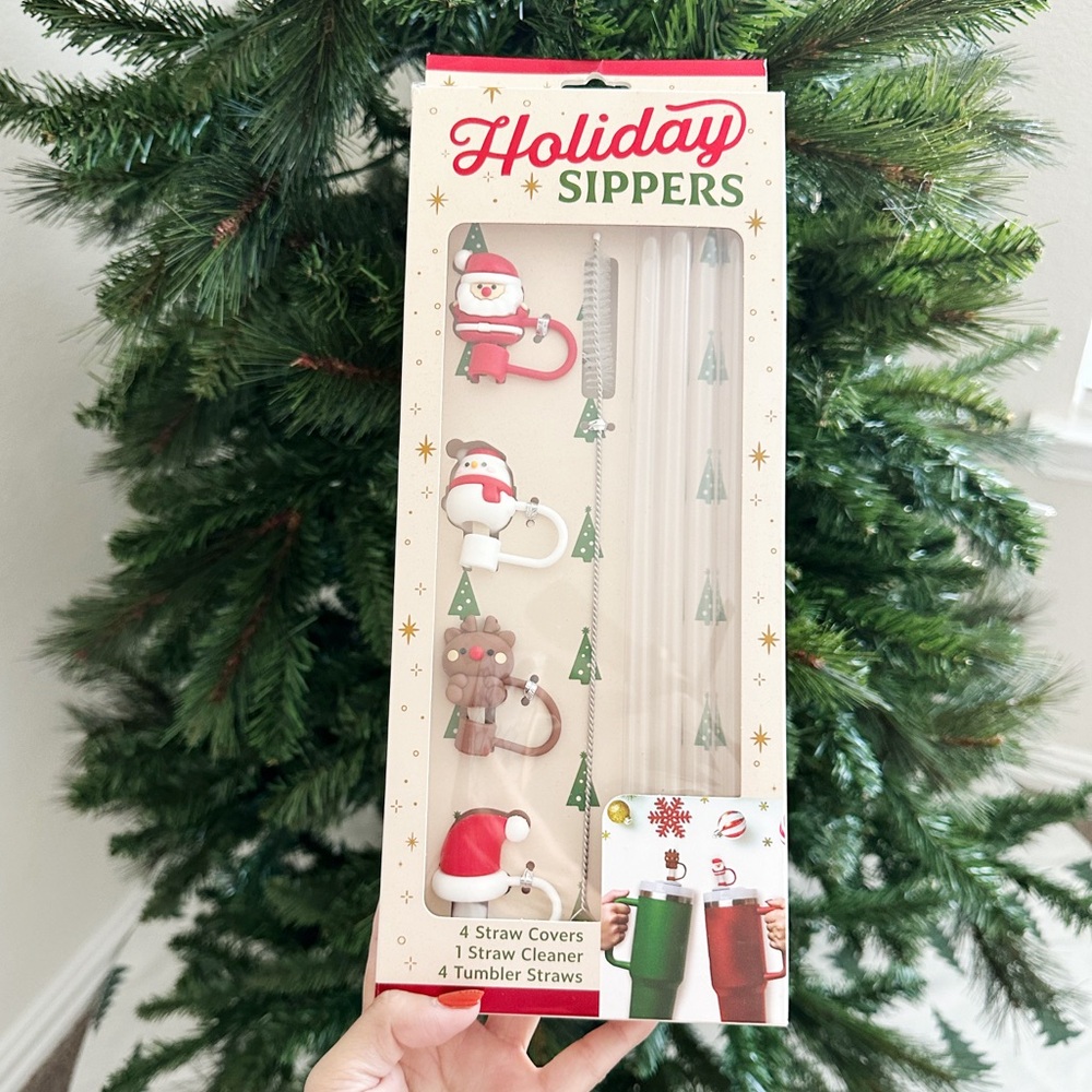 NEW Holiday Sippers for Tumblers